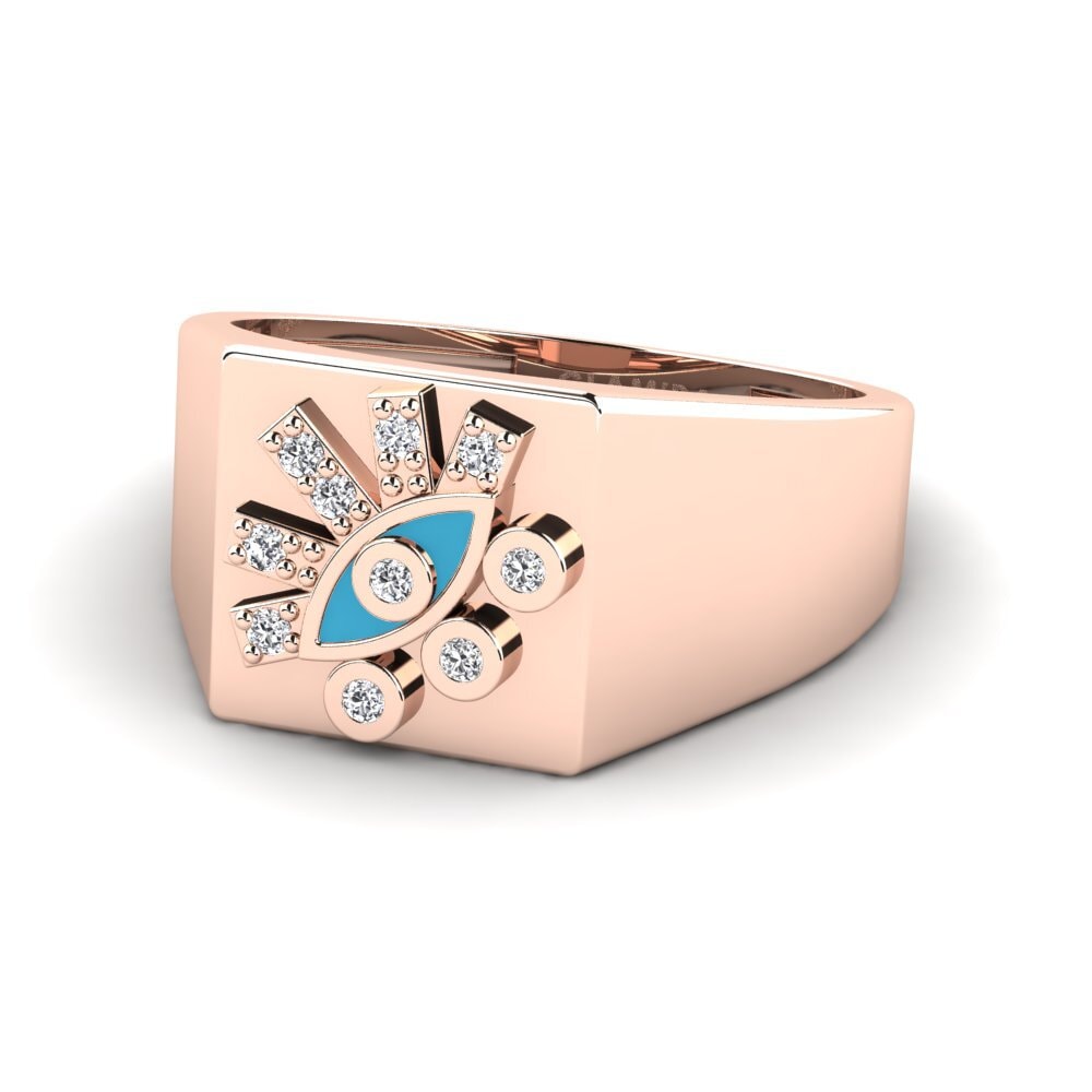 18ct Rose Gold Ring Krezus
