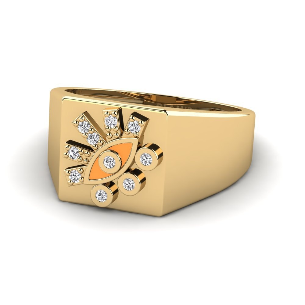 Labor-gezüchteter Diamant Ring Krezus