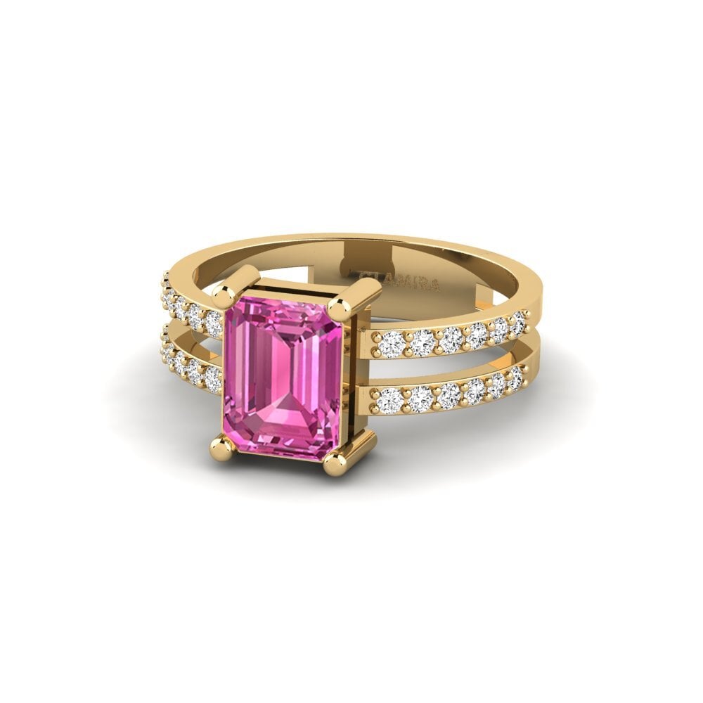 Topacio Rosa SYLVIE Anillo Krin