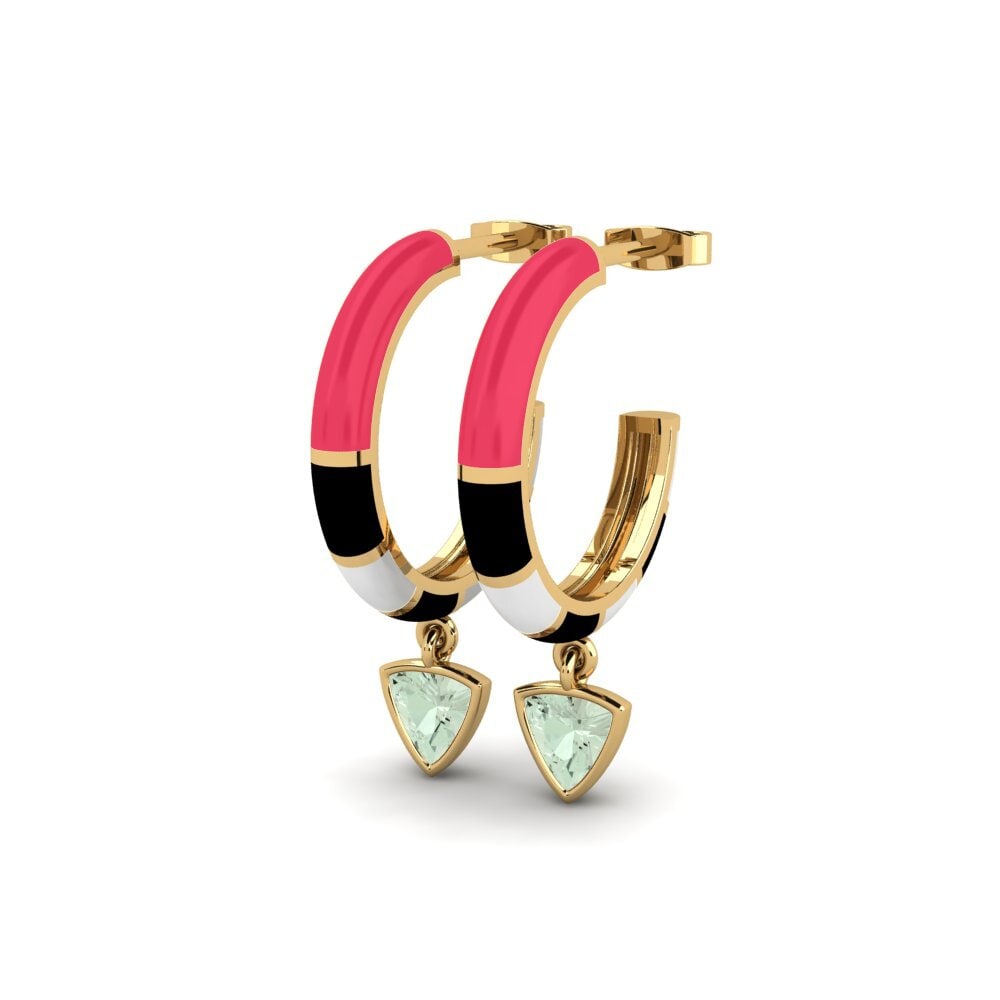 Green Amethyst Women's Earring Kriss