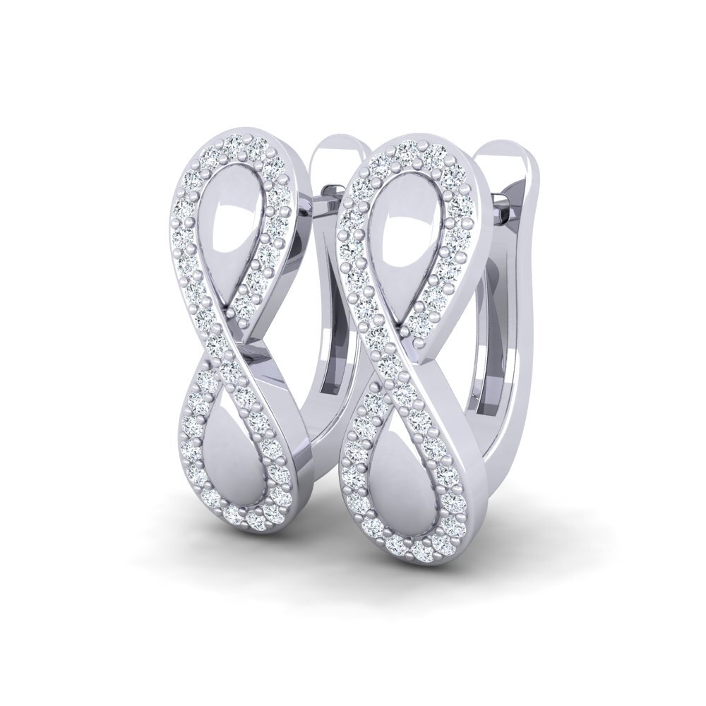 Laboratorium Gekweekte Diamant Dames Oorbellen Kristina