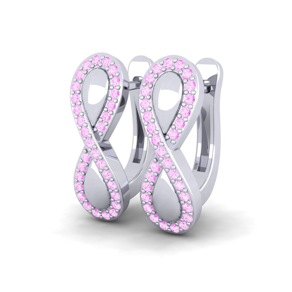 Pink Sapphire Women's Earring Kristina