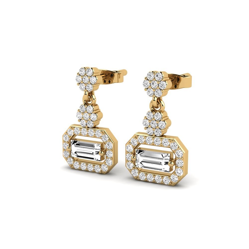 Đá Moissanite Bông tai nữ Kruger