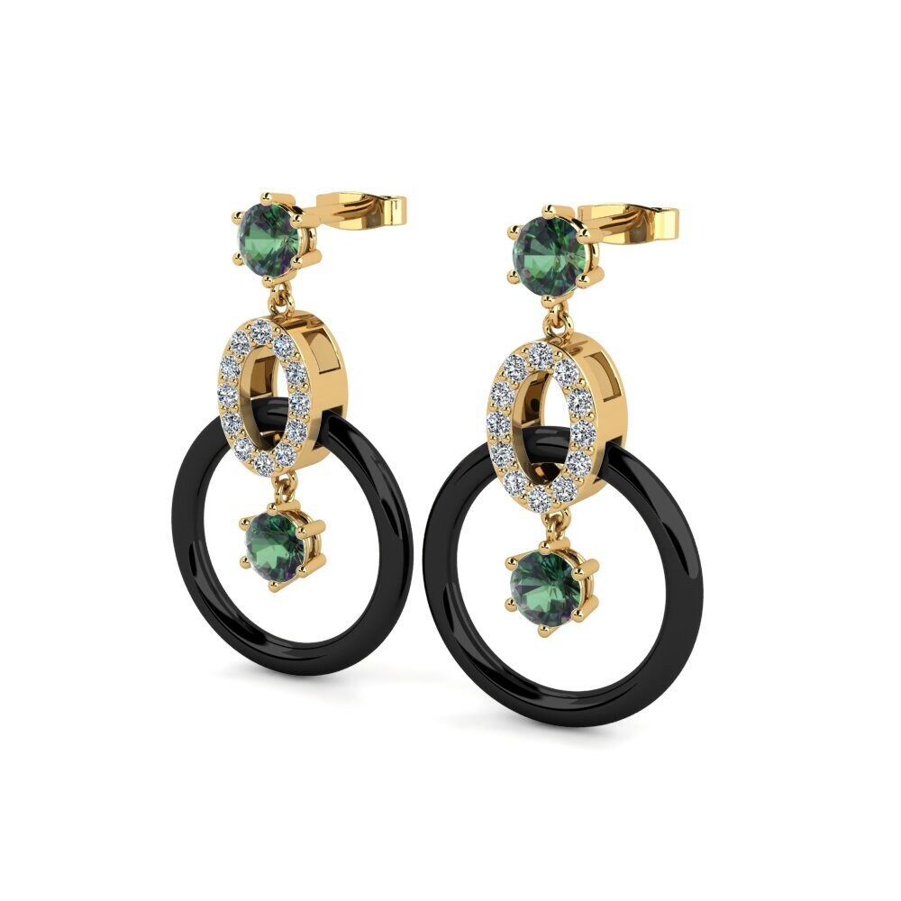 Mystic Topaz Women's Earring Kulp