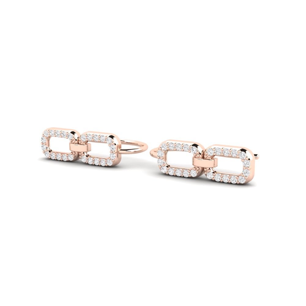 9ct Rose Gold Women's Earring Kulw