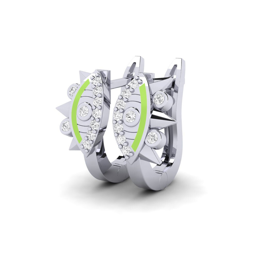 White sapphire Women's Earring Kuona