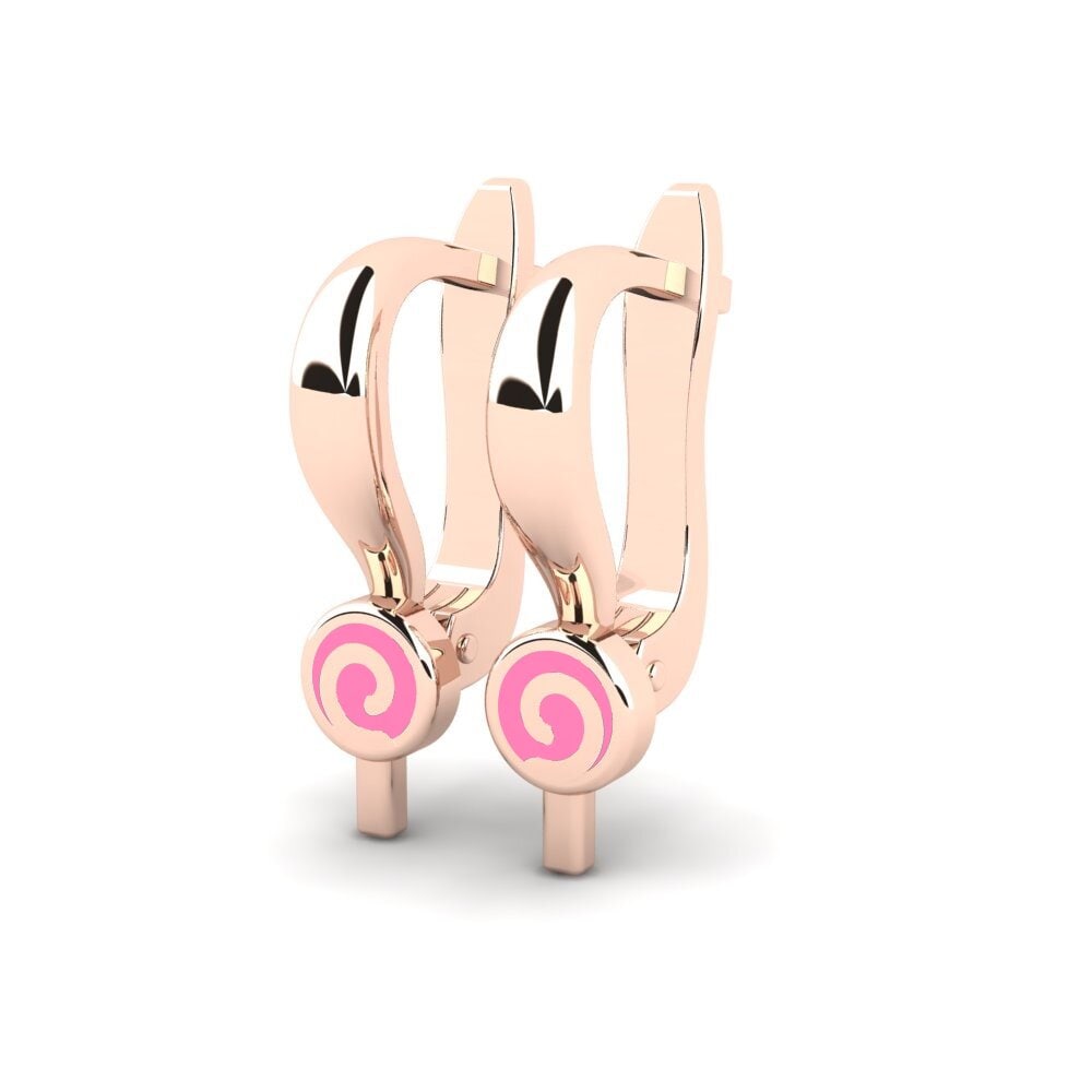 18ct Rose Gold Kid's Earring Kushamisika