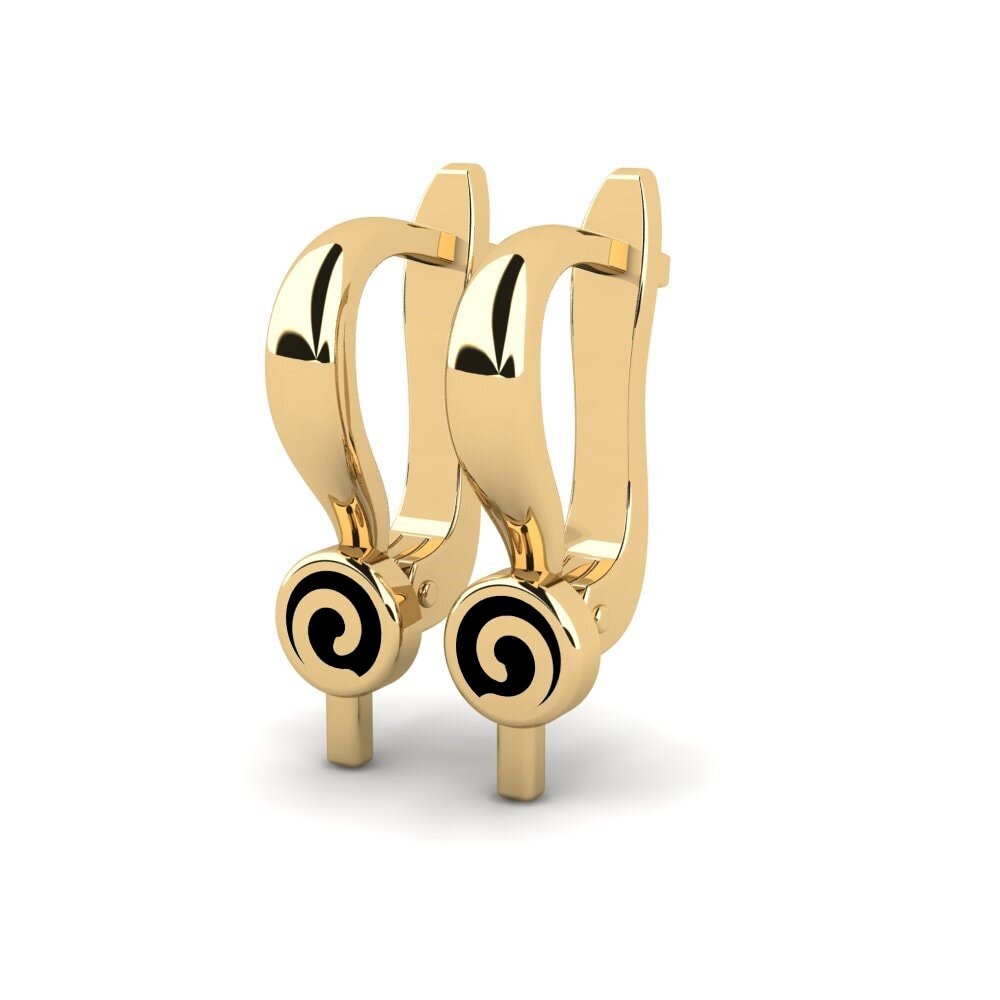 14k Oro Amarillo Pendiente para Niño Kushamisika