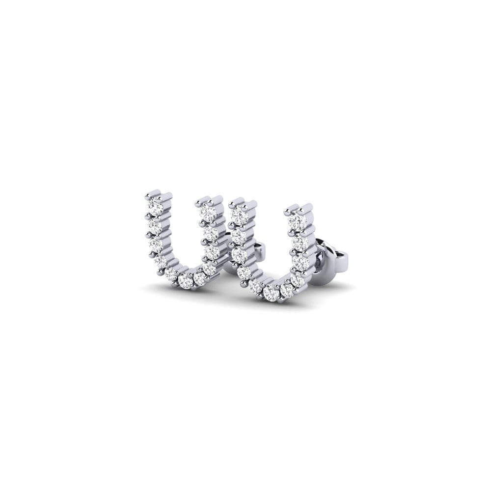 White Silver Women's Earring Kusinhta