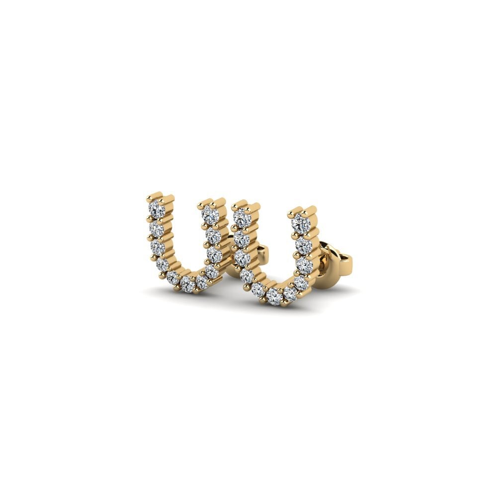 Zircone Boucle d'oreille femme Kusinhta