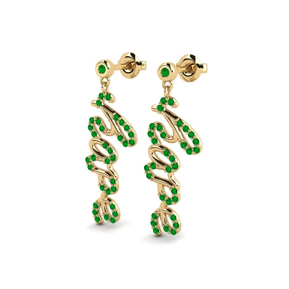Emerald Women's Earring Kutegemewa