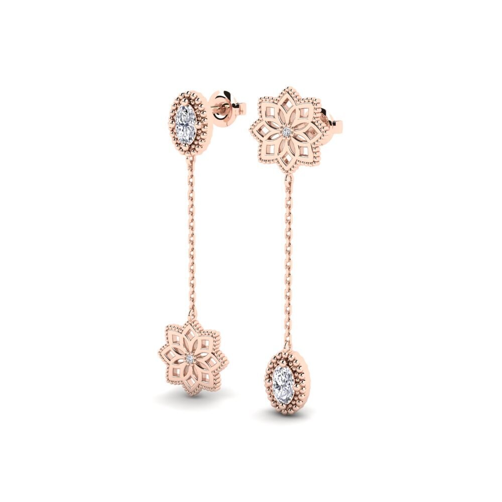 9ct Rose Gold Women's Earring Kwekwe