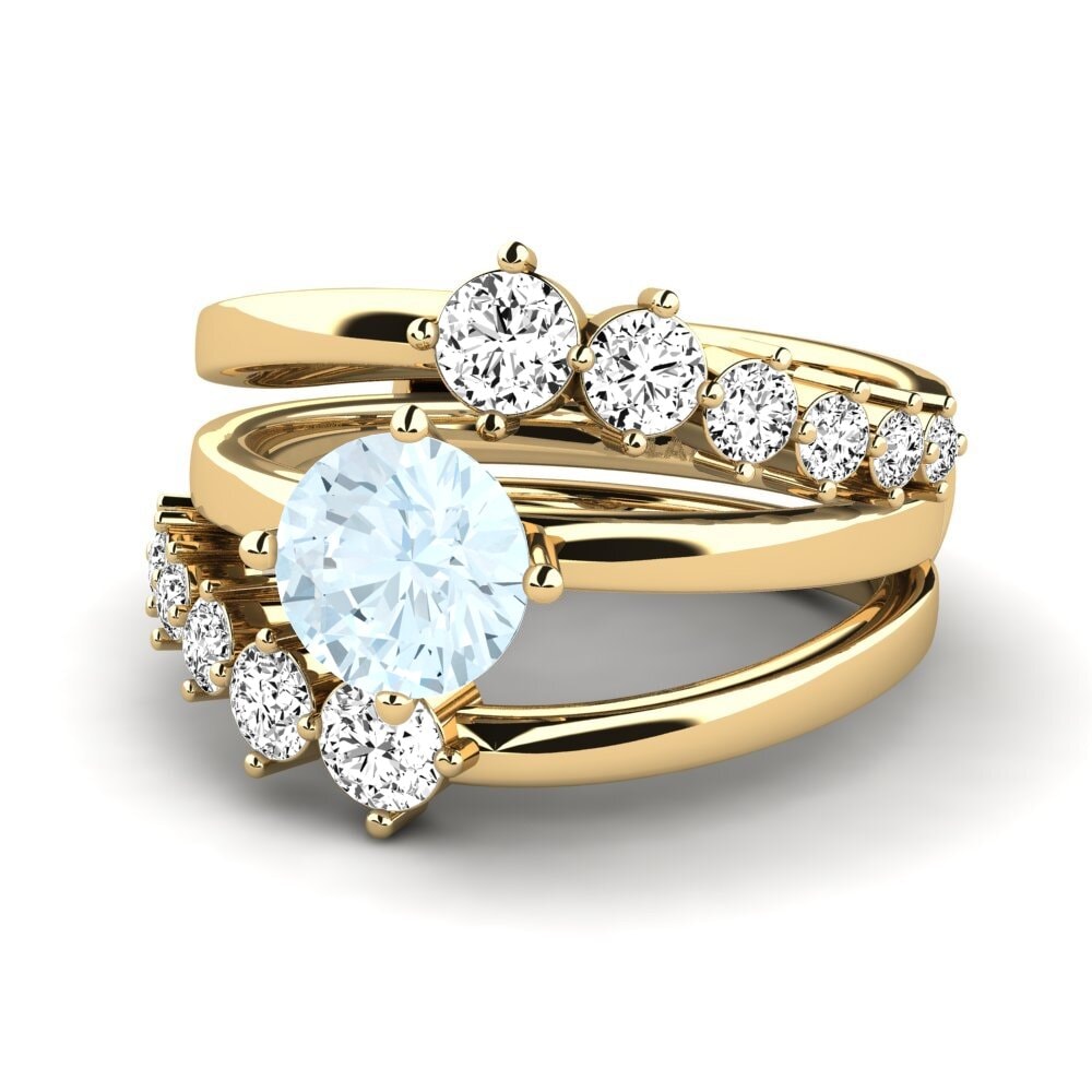 Aquamarine Ring Kylo SET