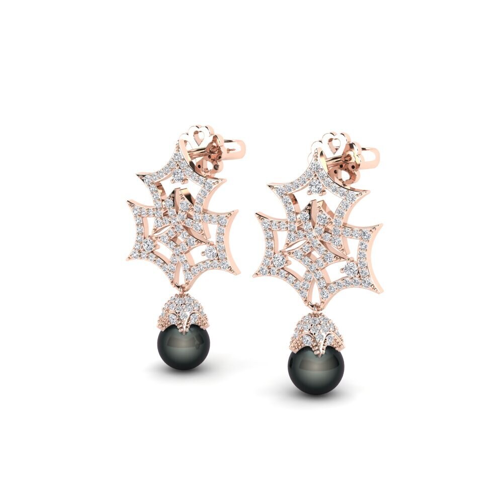 18k Rose Gold Women's Earring Kynigi