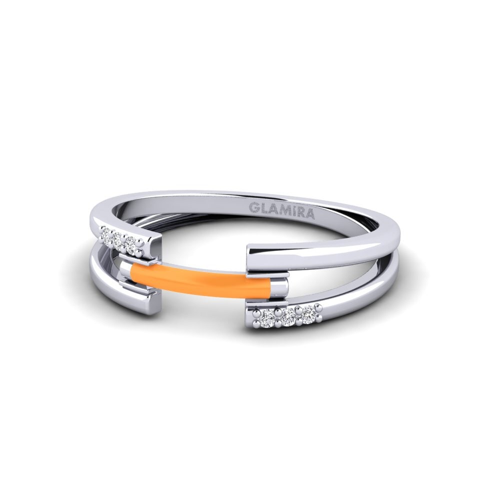 Weiß-Silber Ring Kythnos