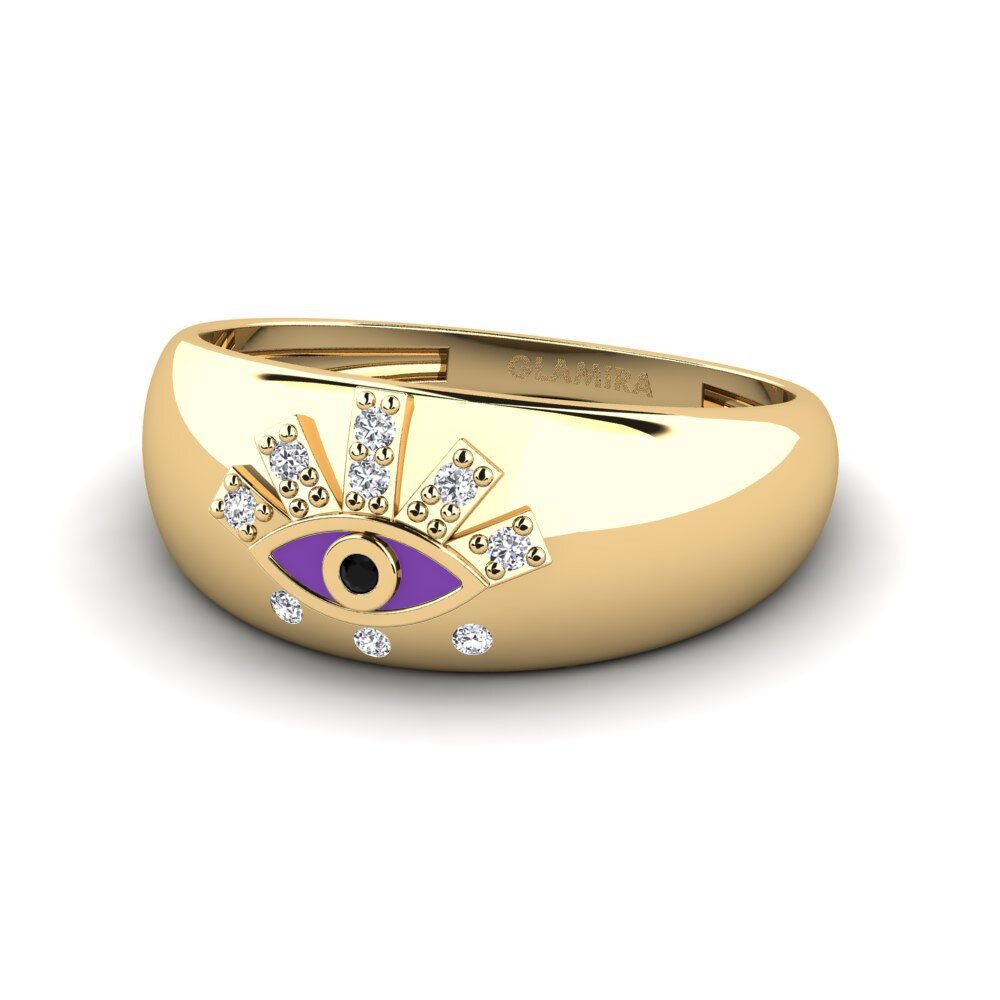 Diamante Negro Anillo Labraun