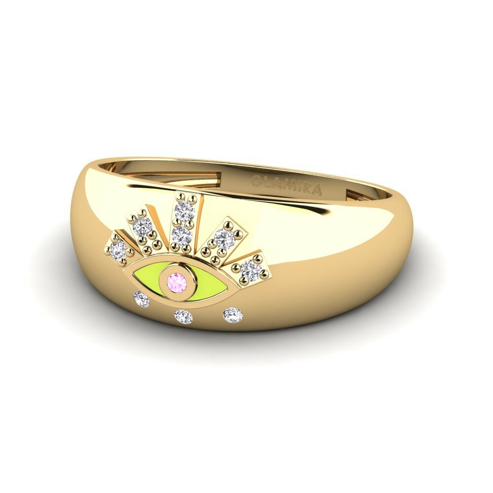 Saphir Rose Bague Labraun