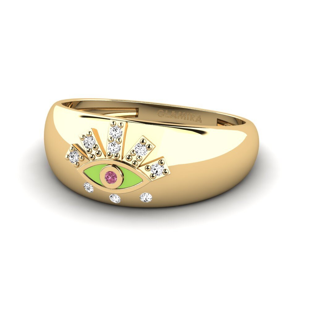 Rhodolit-Granat Ring Labraun
