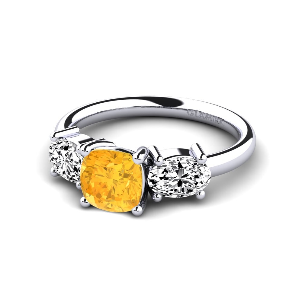 Citrine Engagement Ring Labrina