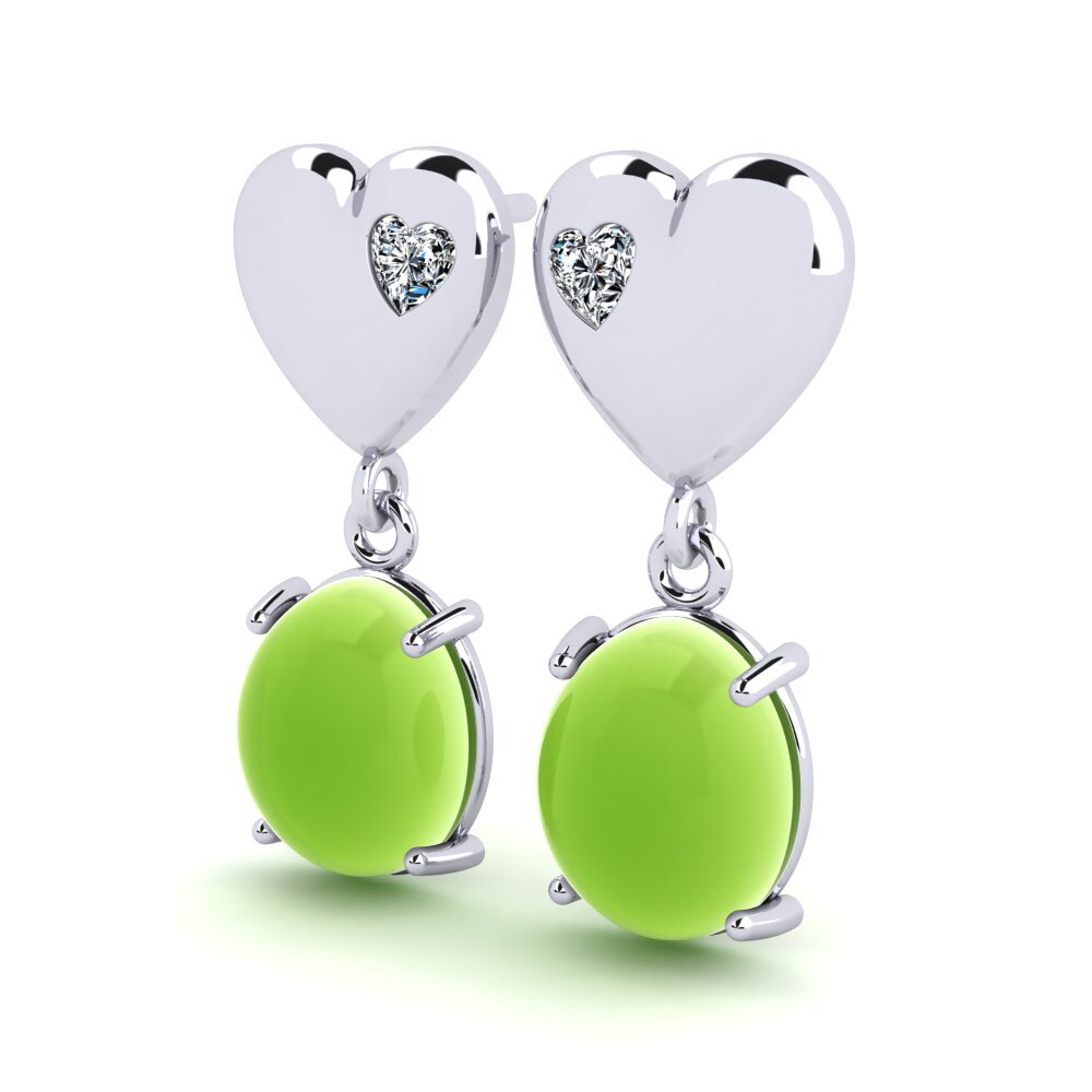 Cabochon Peridot Women's Earring Lachelle