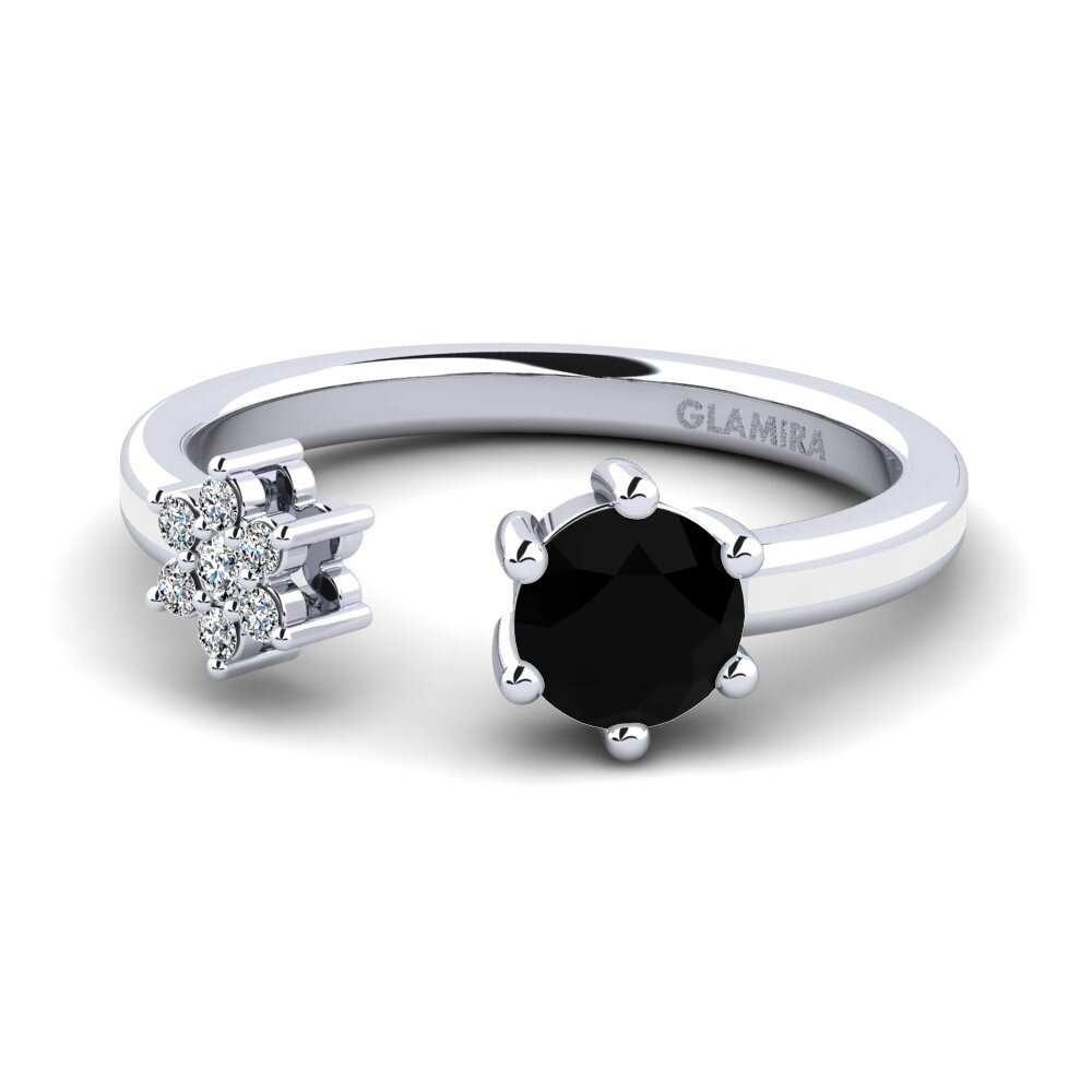Schwarzer Diamant Ring Laci