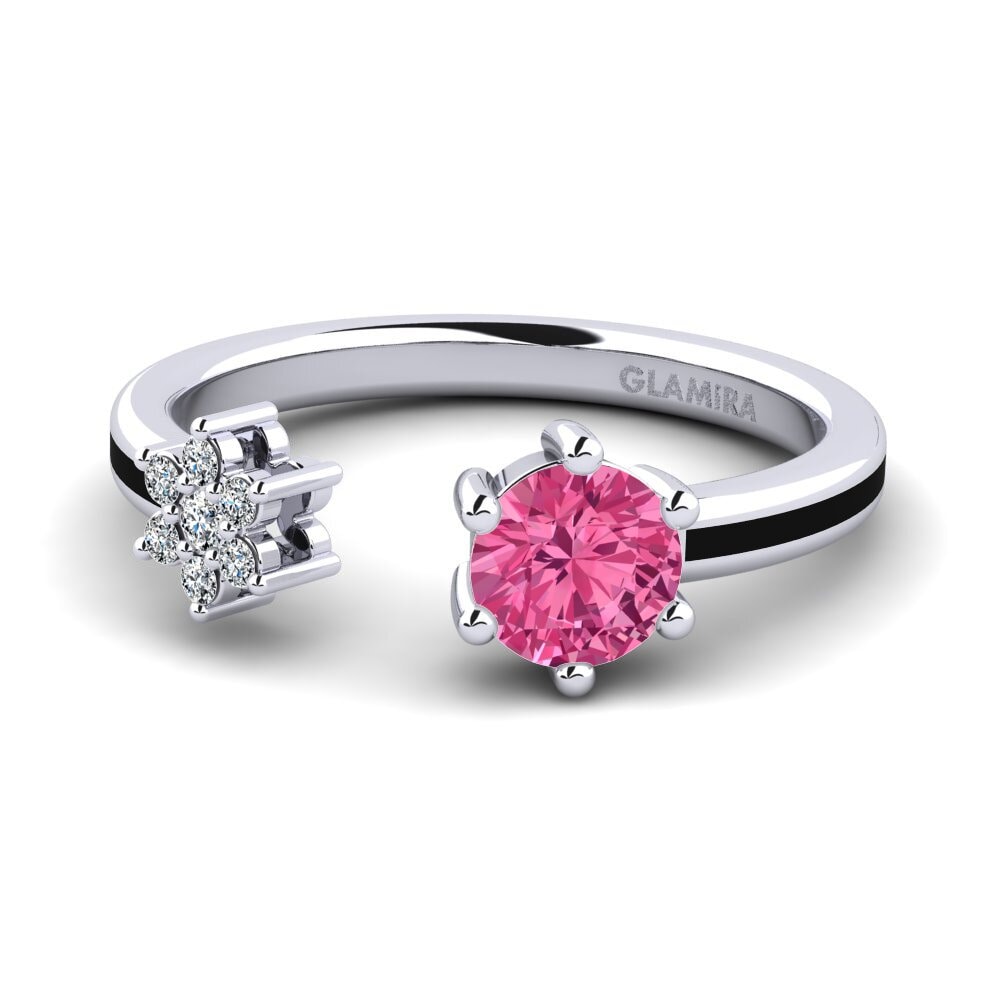 Ringe Offene Rosa Turmalin
