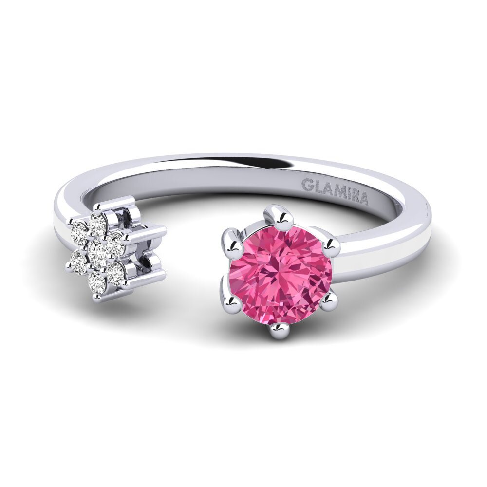 Rosa Turmalin Ring Laci