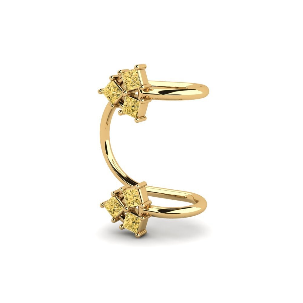 Princess Yellow Diamond Women's Earring Laconte