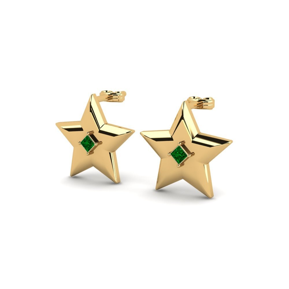 Princesa Circonita Verde Pendiente de mujer Ladin