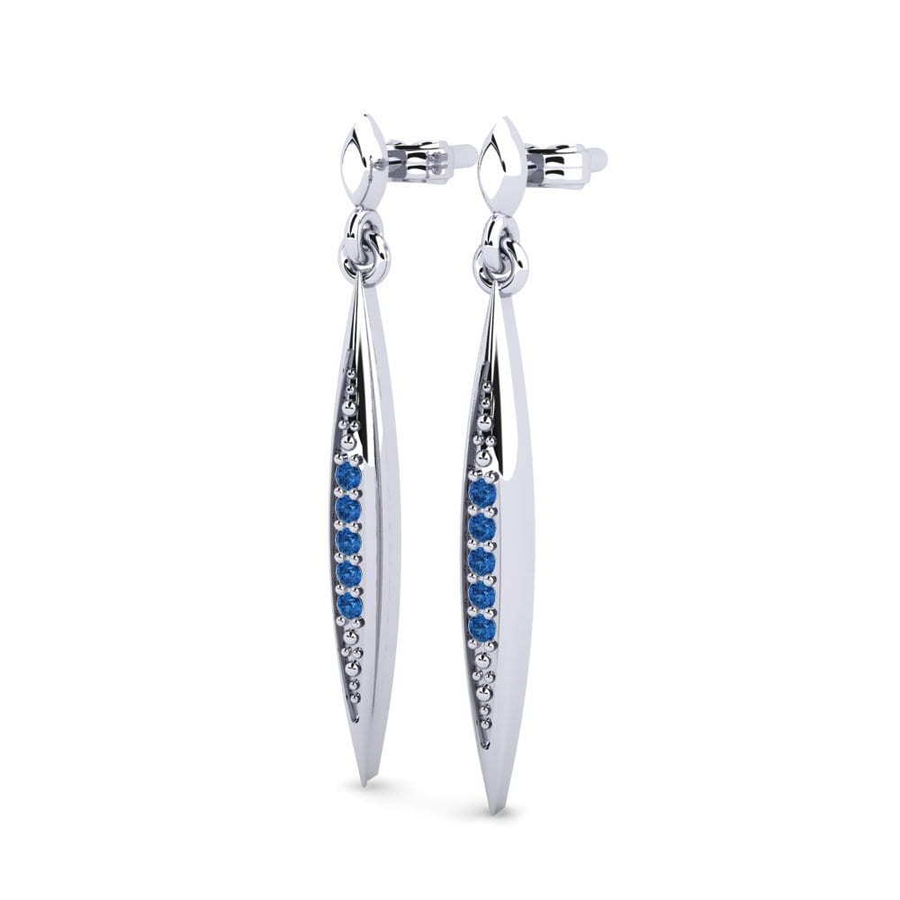 Dark Blue Zirconia Women's Earring Laisha