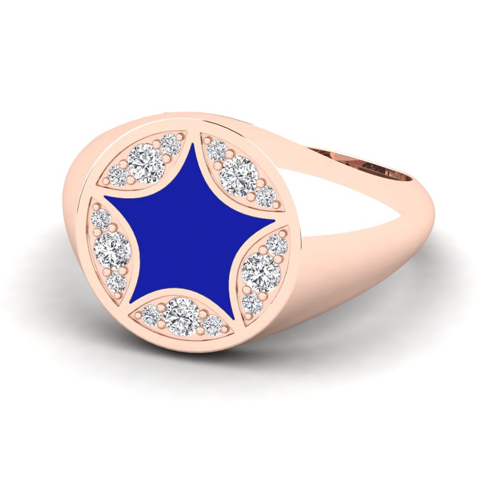 Rotgold 375 Ring Laiyah