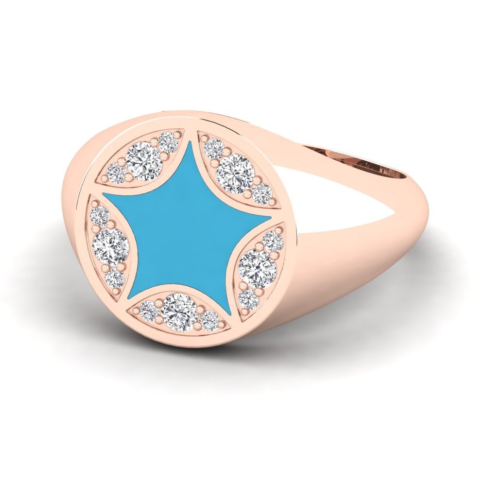 Rotgold 585 Ring Laiyah