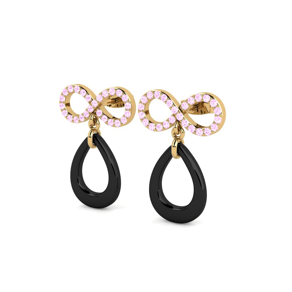 Pink Sapphire Women's Earring Lamberton