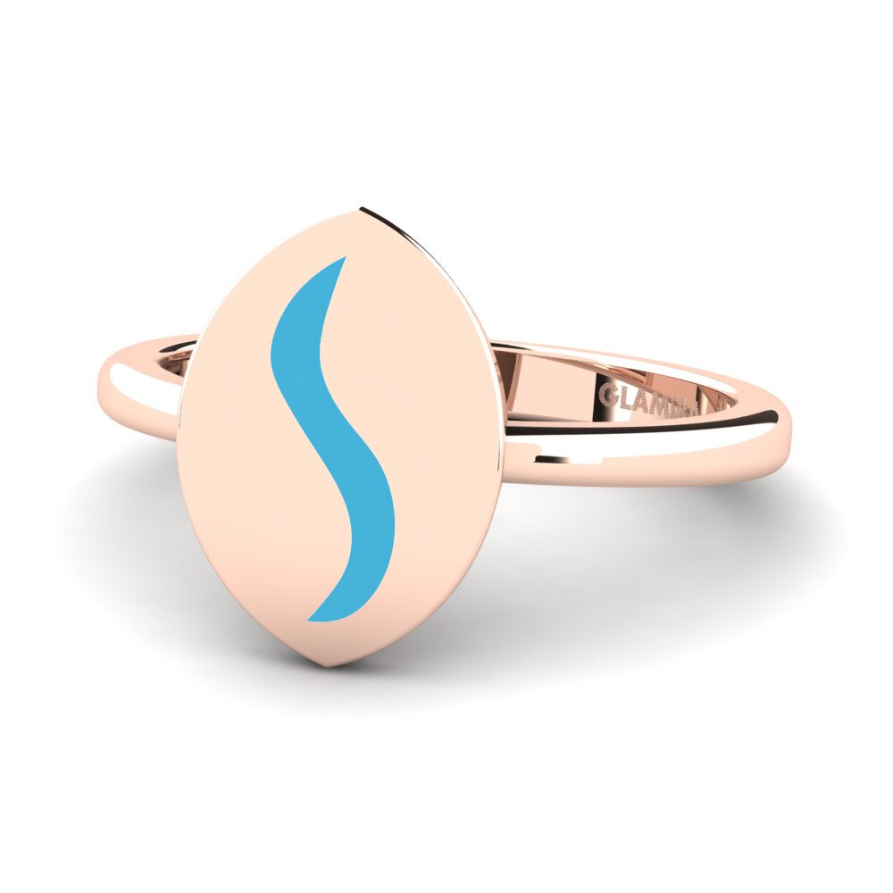 Rotgold 585 Ring Lampless