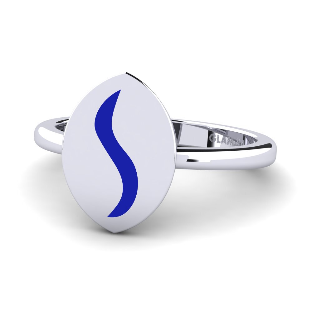 White Silver Ring Lampless