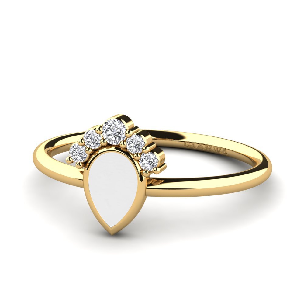Labor-gezüchteter Diamant Ring Lane