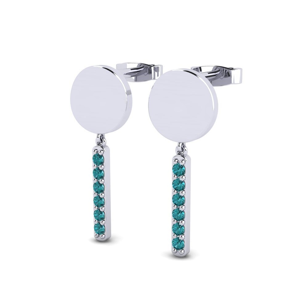 Blue Diamond Earring Lantana