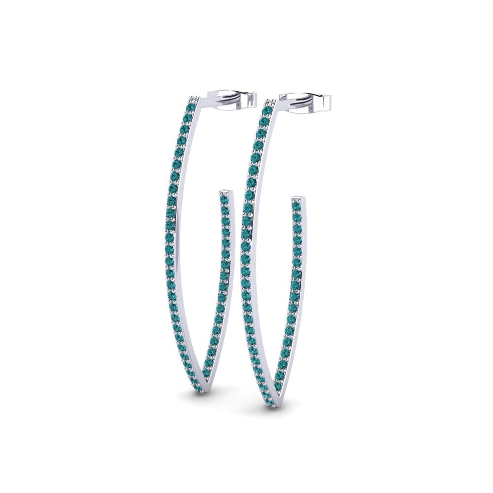 Blue Diamond Women's Earring Lanus