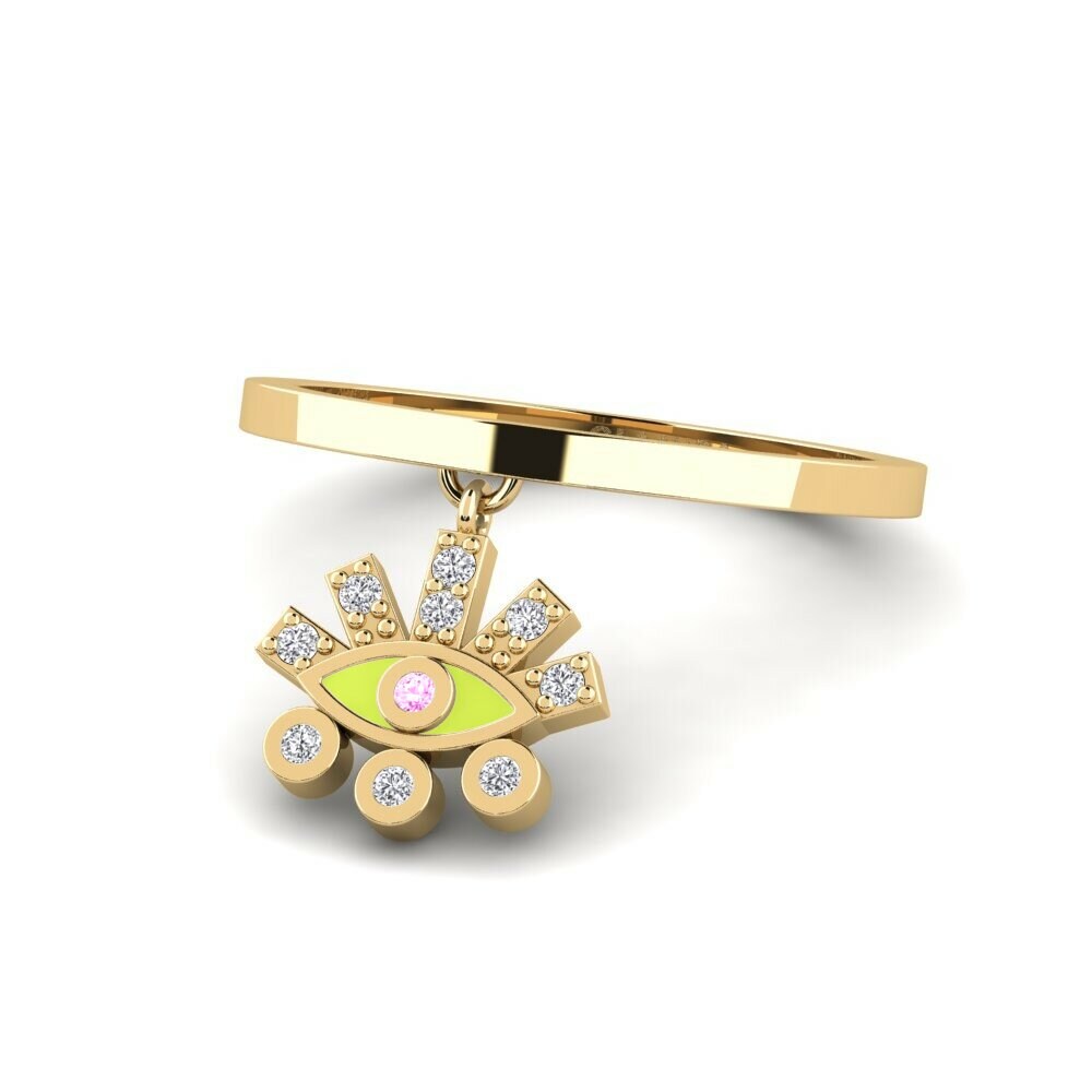 Saphir Rose Bague Laodikya