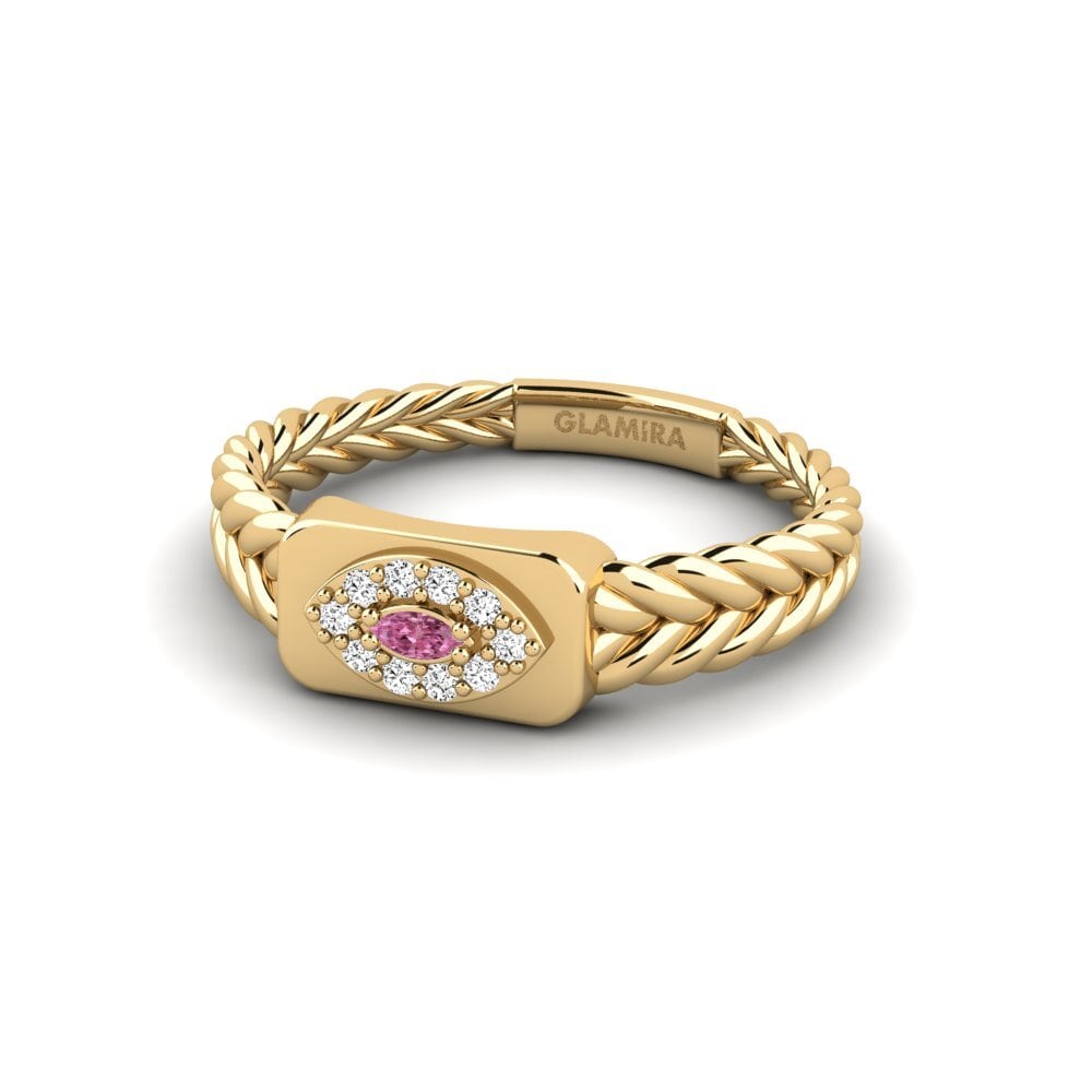 Rhodolite Garnet Ring Lapelis