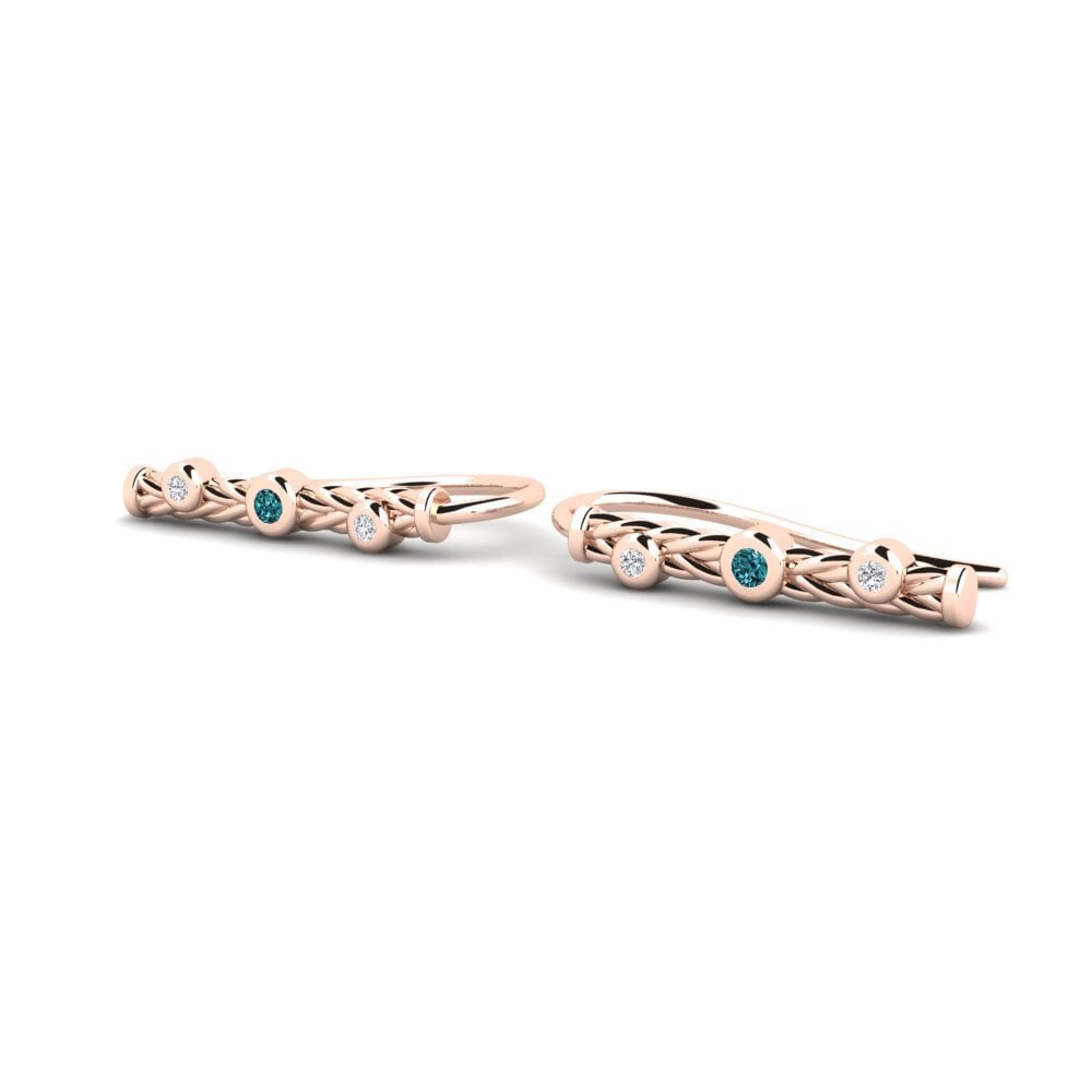 Blue Diamond Women's Earring Lasselas - A