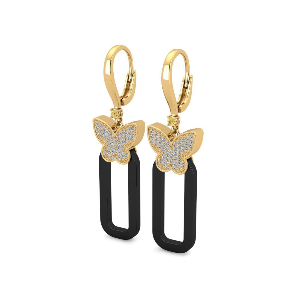 Yellow Diamond Women's Earring Latrisha