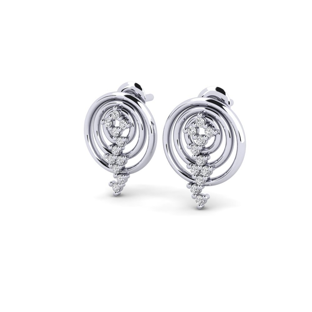 Laboratorium Gekweekte Diamant Dames Oorbellen Laurelin