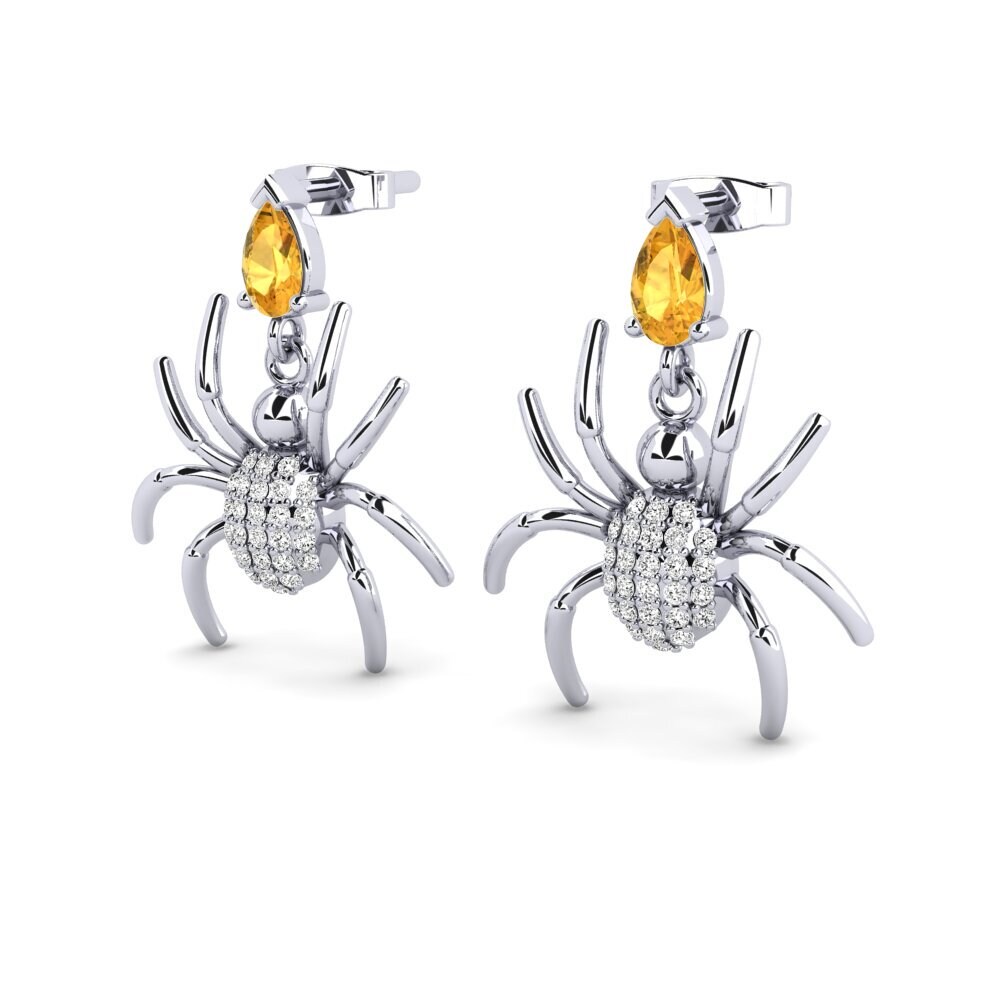 Pear Citrine Women's Earring Laurena