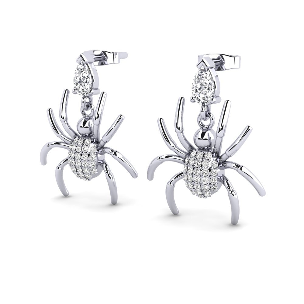 Pear Moissanite Women's Earring Laurena