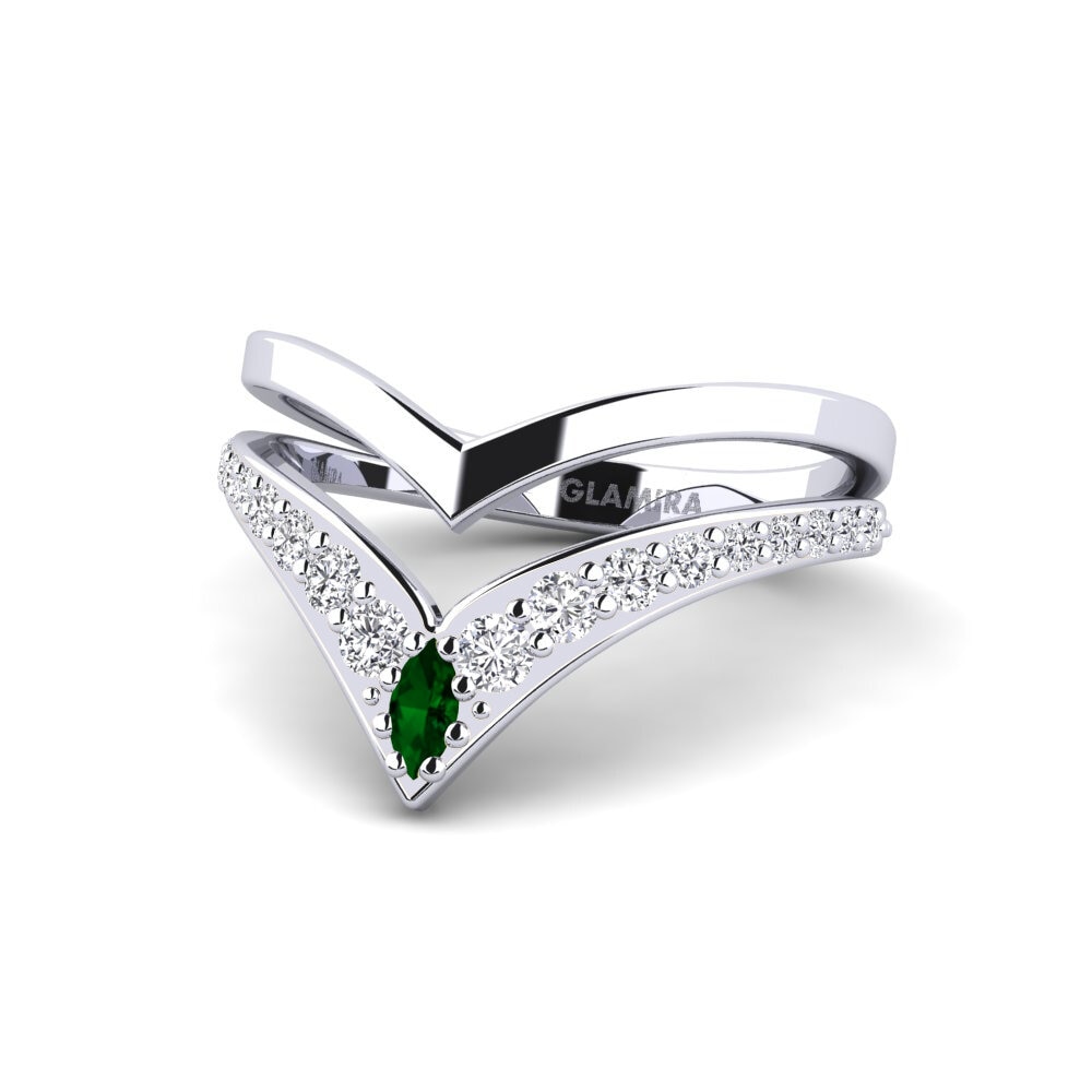 Zircônia Verde Anel Lavillerose