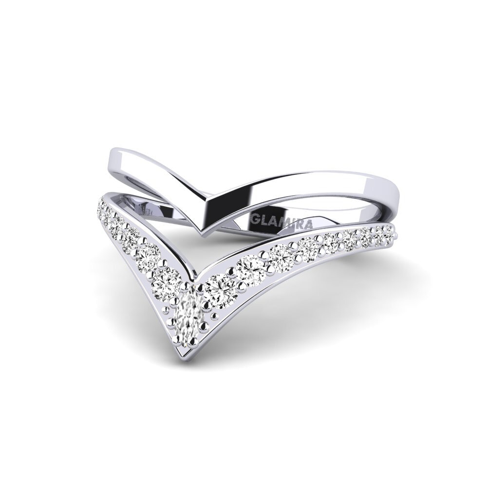 Moissanite Anel Lavillerose