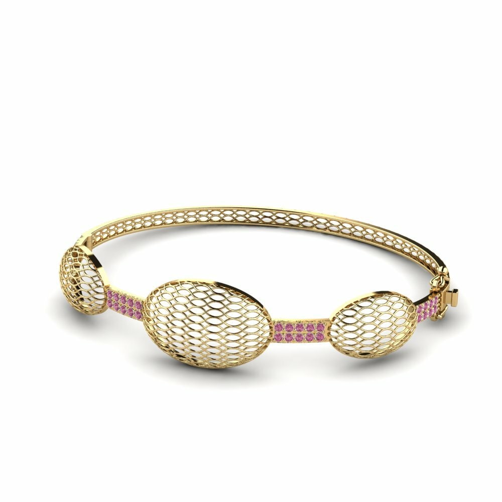 Brazalete de mujer Lavonia Rodolita de Granito