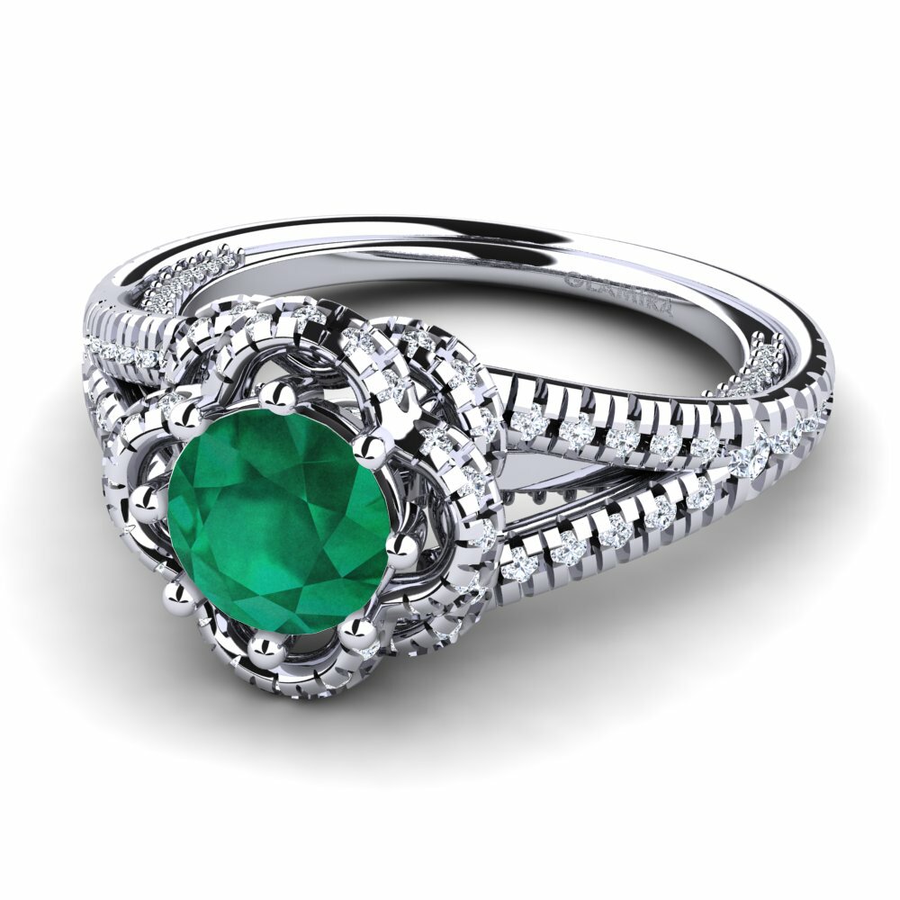 Émeraude Bague Alceste
