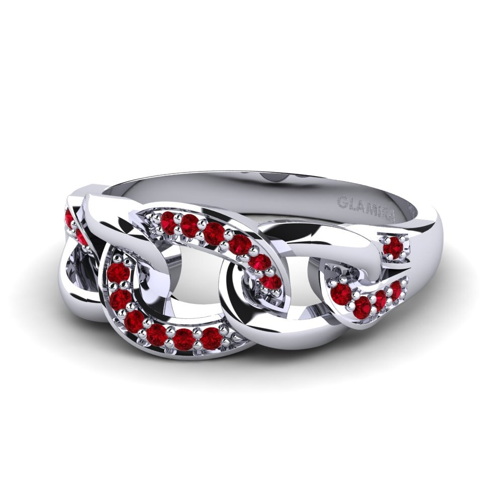 Circonita Roja Anillo Arjean